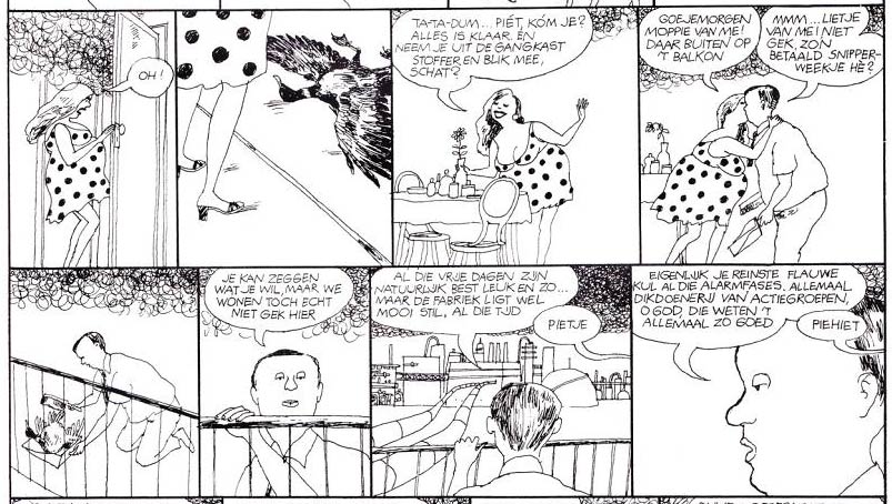 Jong Geluk, a story by Patty Klein and Thé Tjong Khing for De Vrije Balloen #2