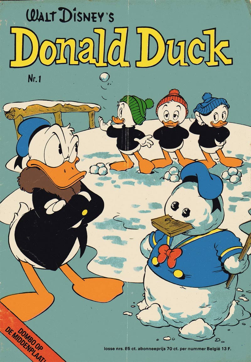Donald Duck cover by Robert van der Kroft