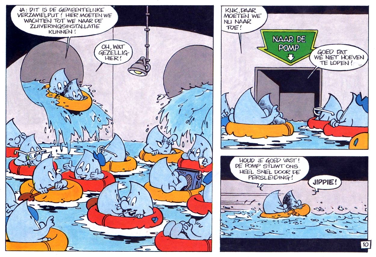 Droppie Water by Robert van der Kroft