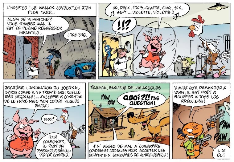 Spirou Dream Team by Simon Leturgie