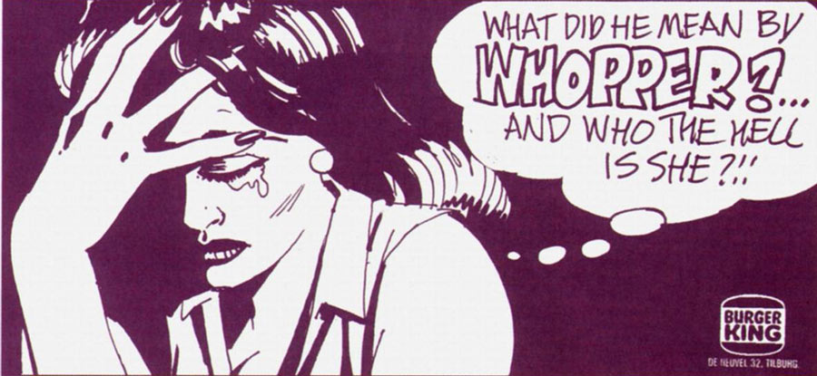 Advertisement for Burger King by Martin Lodewijk