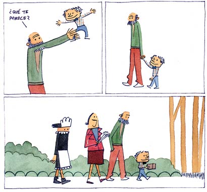 comic art by Luis Manchado