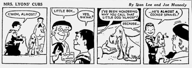 Mrs Lyon's Cubs by Joe Maneely