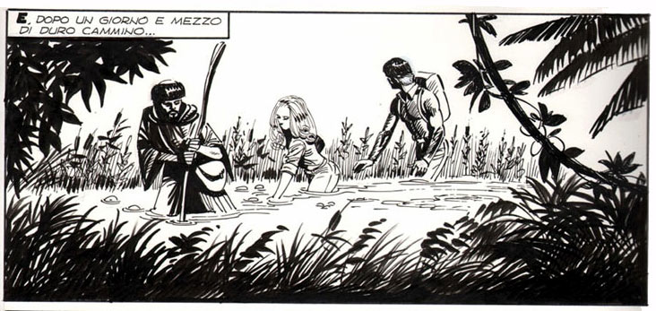 Comic art by Bruno Marraffa