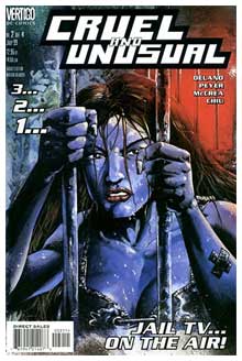 Cruel and Unusual cover, by John McCrea