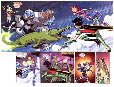 Teen Titans Go, by John McCrea