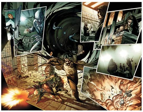 Comic book art by Romano Molenaar