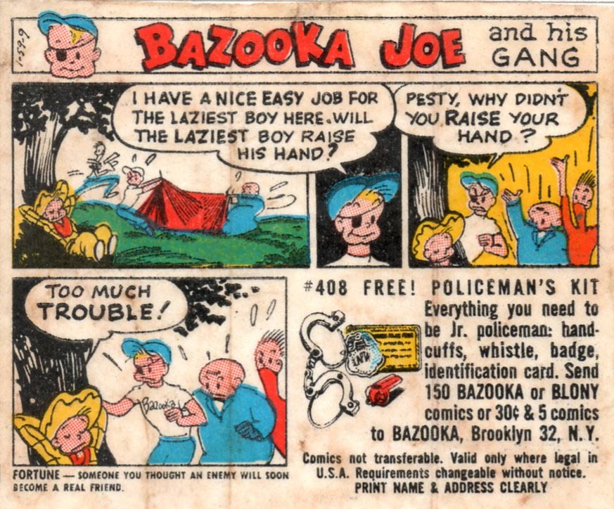 Bazooka Joe by Wesley Morse