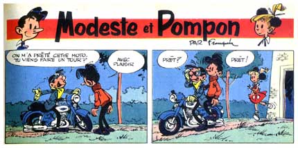 Modeste et Pompon, by André Franquin