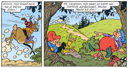 Langteen en Schommelbuik, by Jef Nys