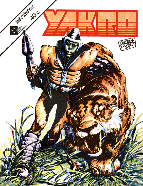 Cover art by Orestes Suarez