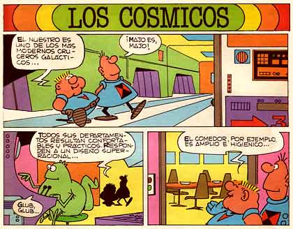 Los Cosmicos, by Franco Origone