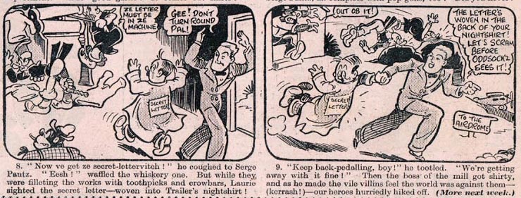 Laurie and Trailer by Albert Pease