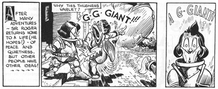 comic from Mickey Mouse Weekly by Reg Perrott