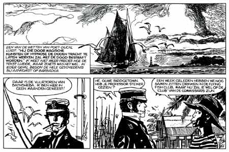 Corto Maltese, by Hugo Pratt