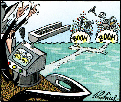 Spy vs. Spy, by Antonio Prohias