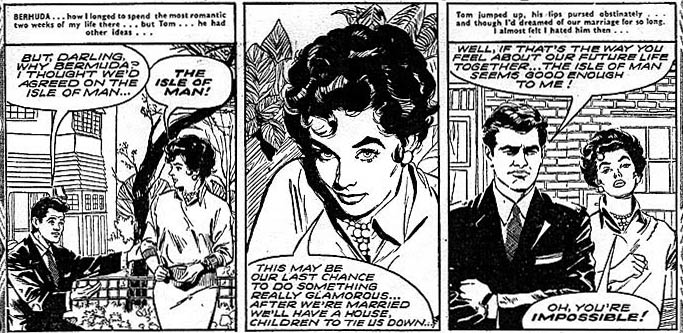 Story based on the Marty Wilde song Sea of Love (Valentine, 7 May 1960)