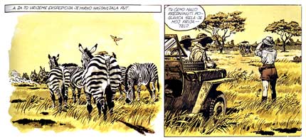 comic art by Jules Radilovic, 1962