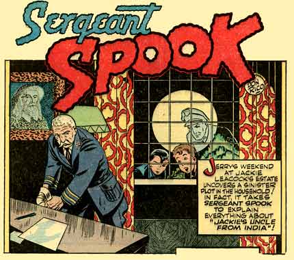 Sergeant Spook, by Don Rico (Blue Bolt, 1947)
