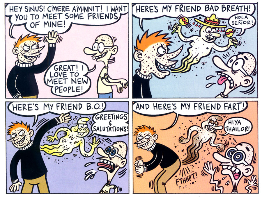 Angry Youth Comics, by Johnny Ryan 2002