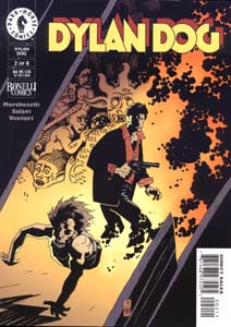 Dylan Dog, American version (cover by Mike Mignola)