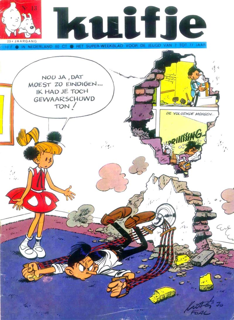 Working for Mittéï: covers for Kuifje/Tintin