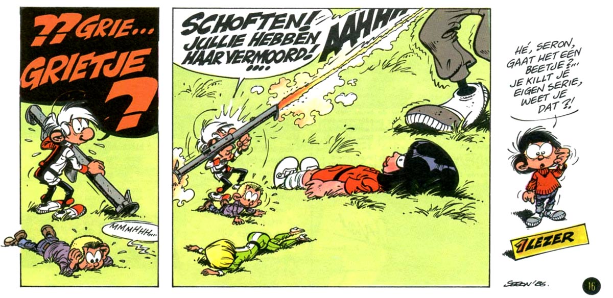 Seron shocks his reader in 'Le Dernier des Petits Hommes'