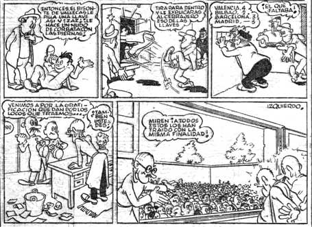 comic from Almanaque de Locos by Izquierdo