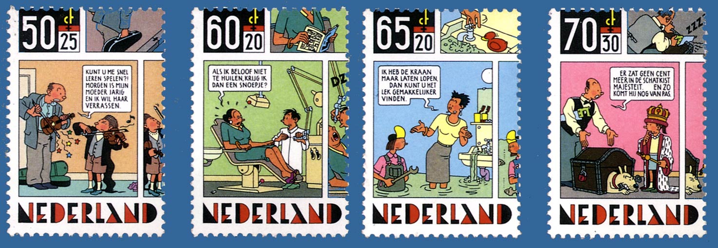 Stamps by Joost Swarte