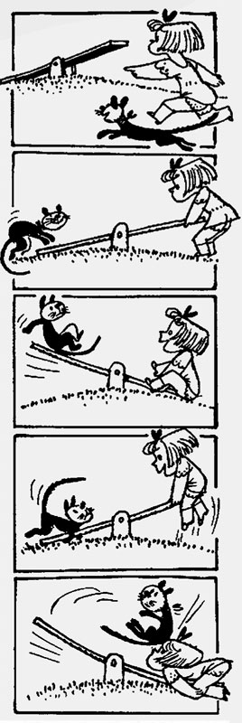 Comic strip by Eugen Taru