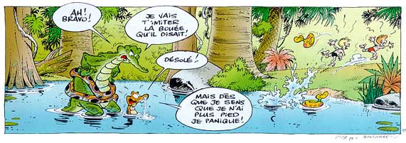 Croco et Fastefroude by Pica