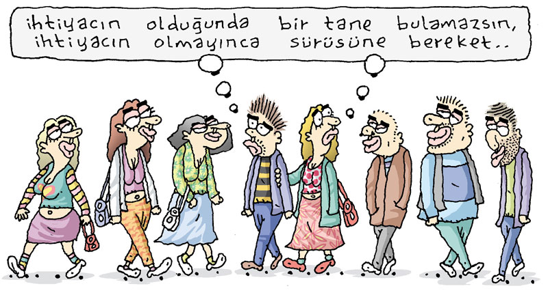 Comic art by Metin Ustundag