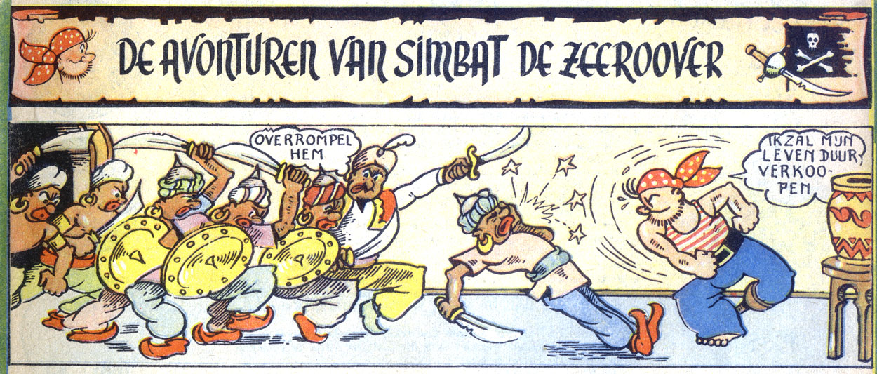 De Avonturen van Simbat, by Willy Vandersteen