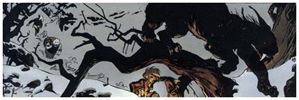 comic art by Claire Wendling