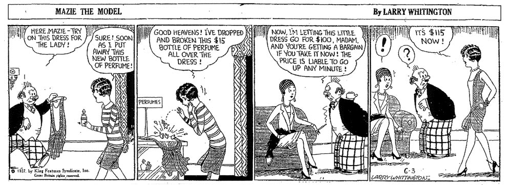 Mazie the Model by Larry Whittington