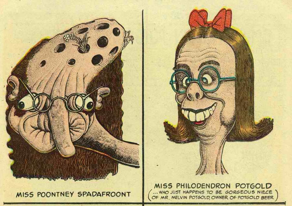 Meet Miss Potgold, from Mad #17