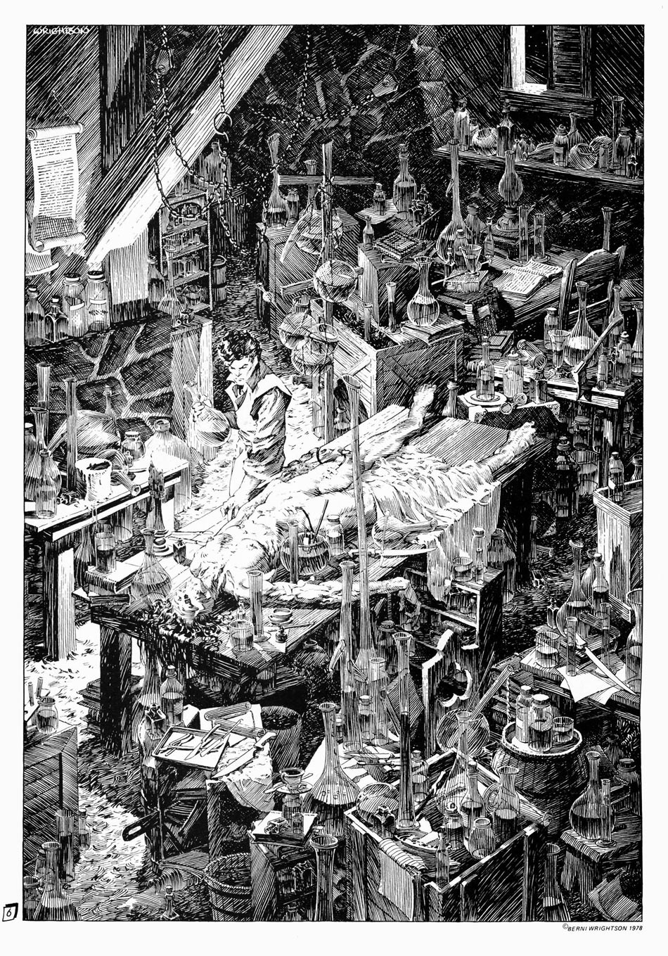 Frankenstein by Berni Wrightson