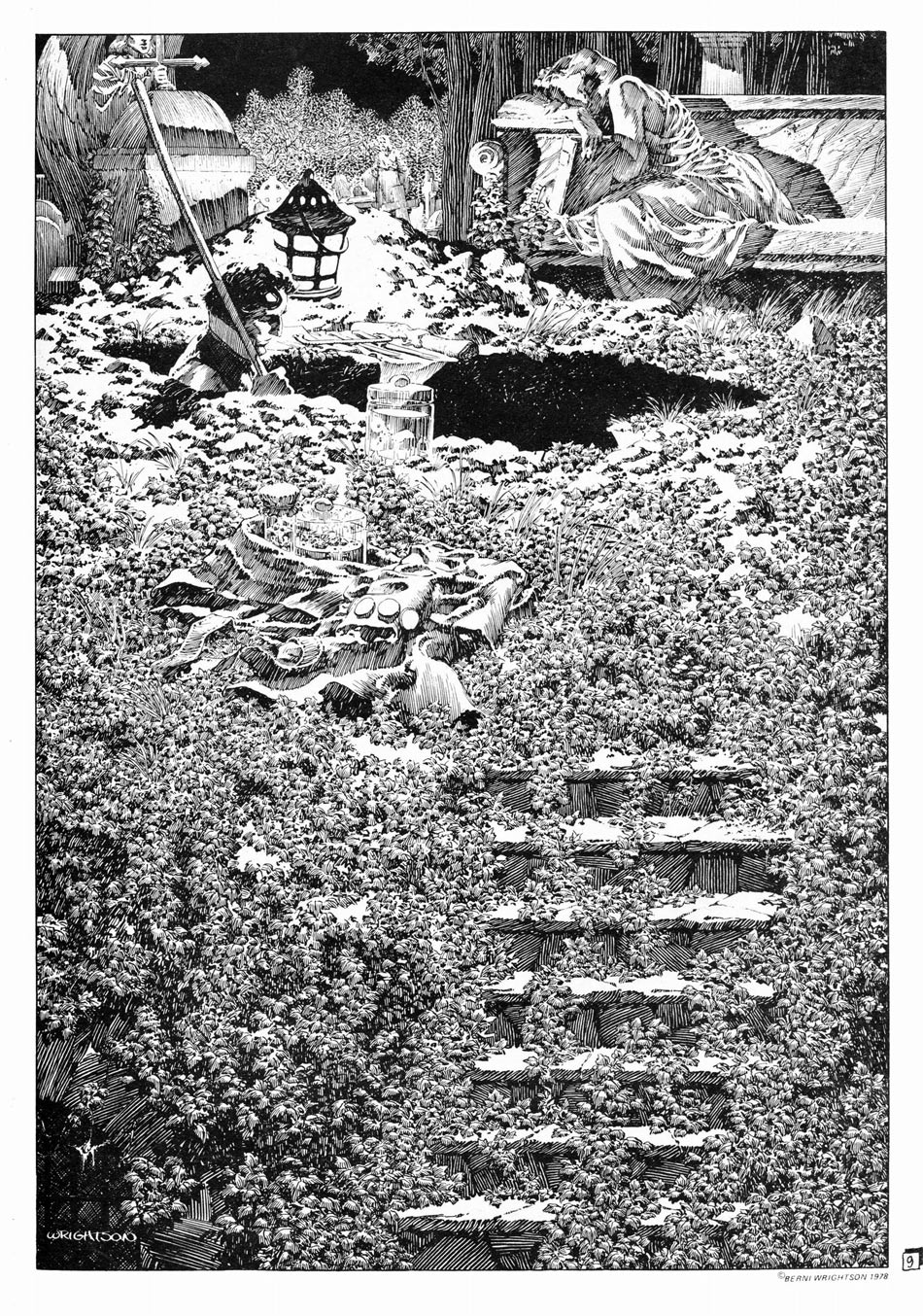 Frankenstein by Berni Wrightson