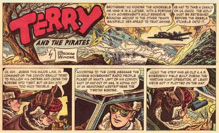 Terry and the Pirates, by George Wunder (1950)