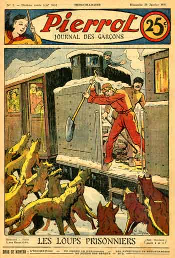 Les Loups Prisonniers, by E. Dot (1935)