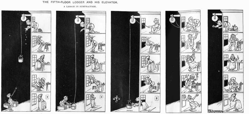 The Fifth-Floor Lodger and His Elevator